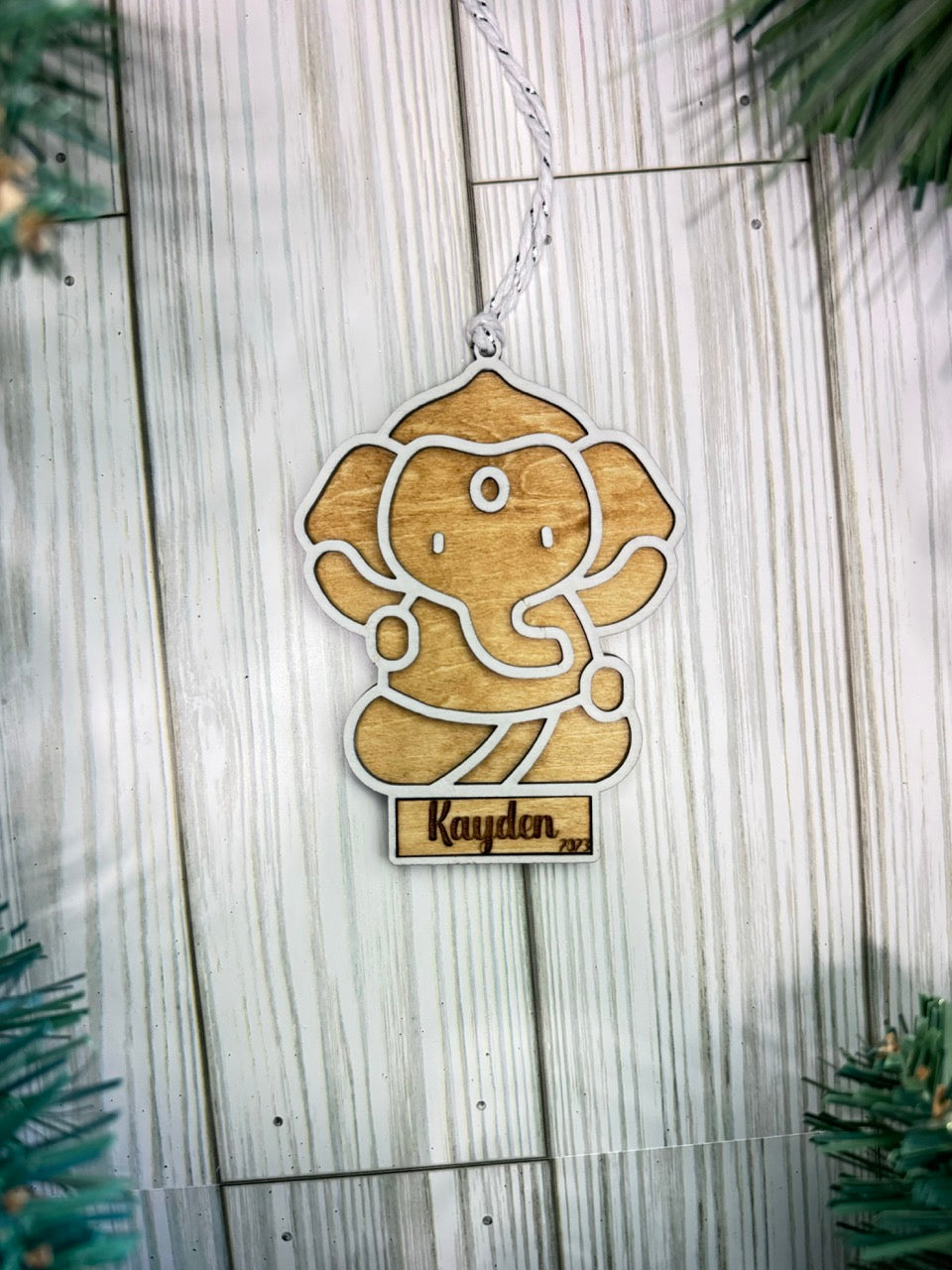 Kids Ganesh Ornament - Personalized