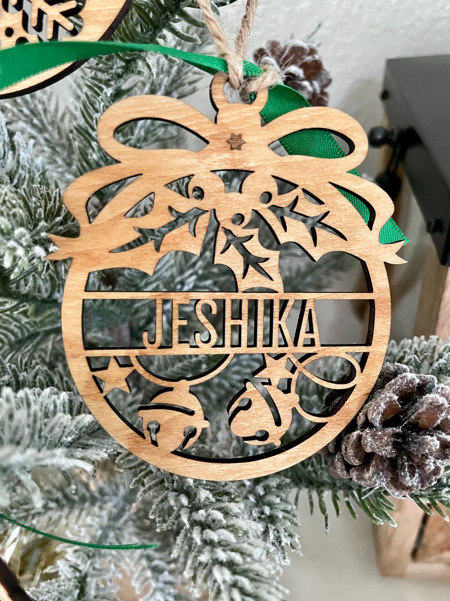 Wooden Personalized Ornaments