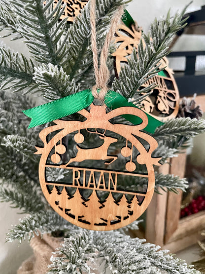 Wooden Personalized Ornaments